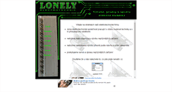 Desktop Screenshot of lonely.vyrobce.cz
