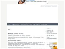 Tablet Screenshot of kuchynskelinky.vyrobce.cz