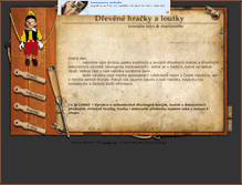 Tablet Screenshot of loutky.vyrobce.cz